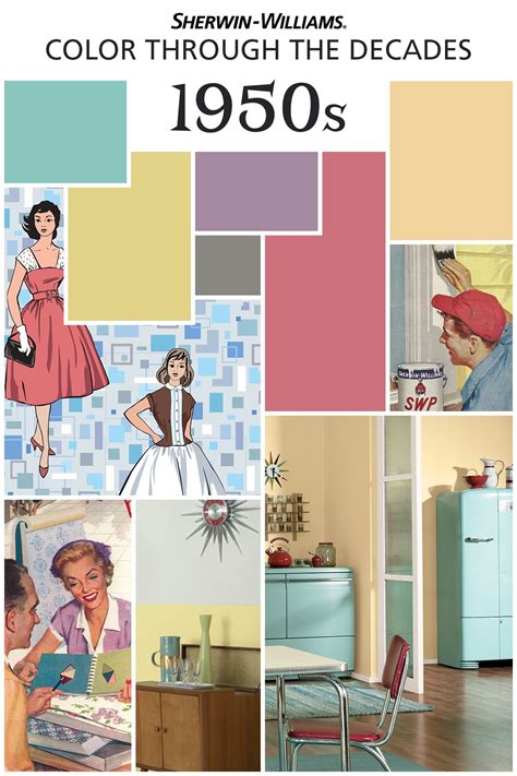 sherwin williams colors 1950s.